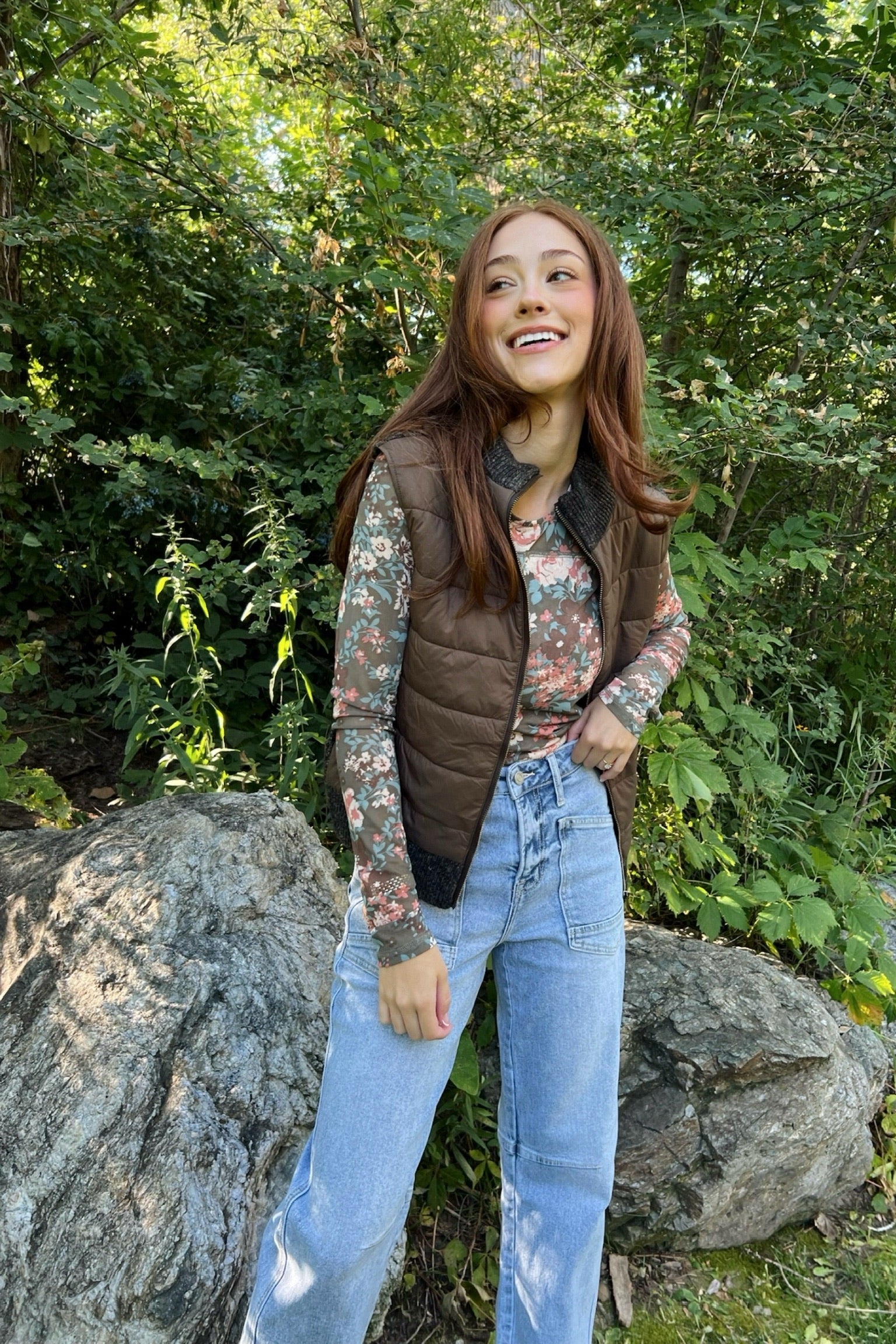 Bonfire Contrast Vest - FINAL SALE
