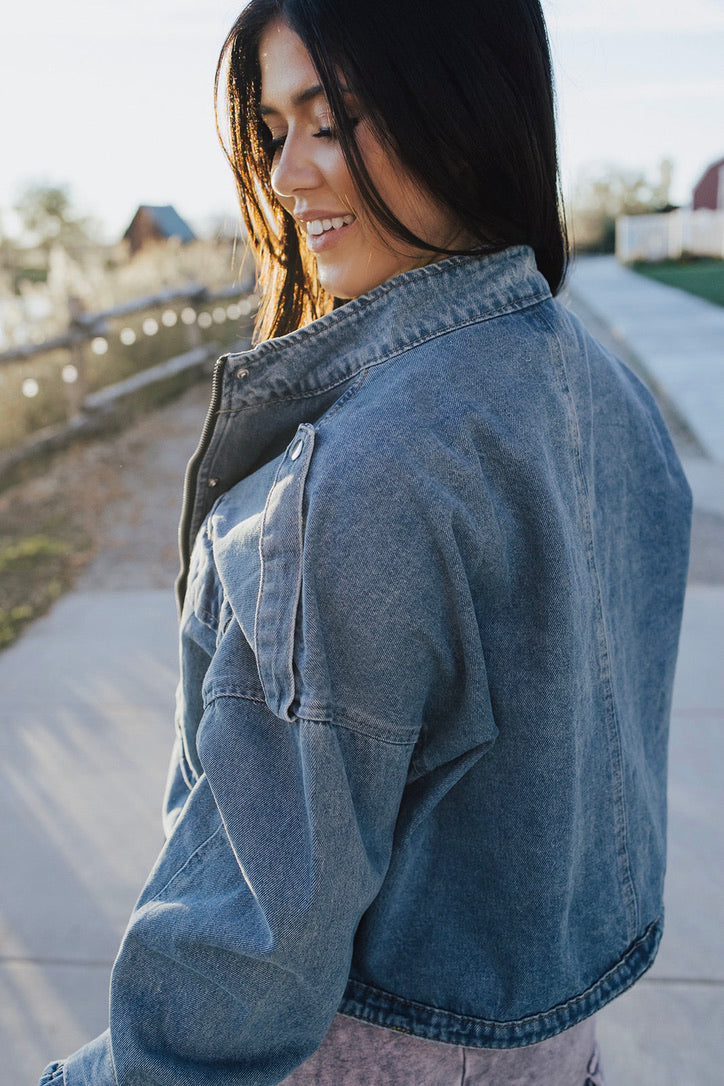 Mandy Denim Jacket - FINAL SALE