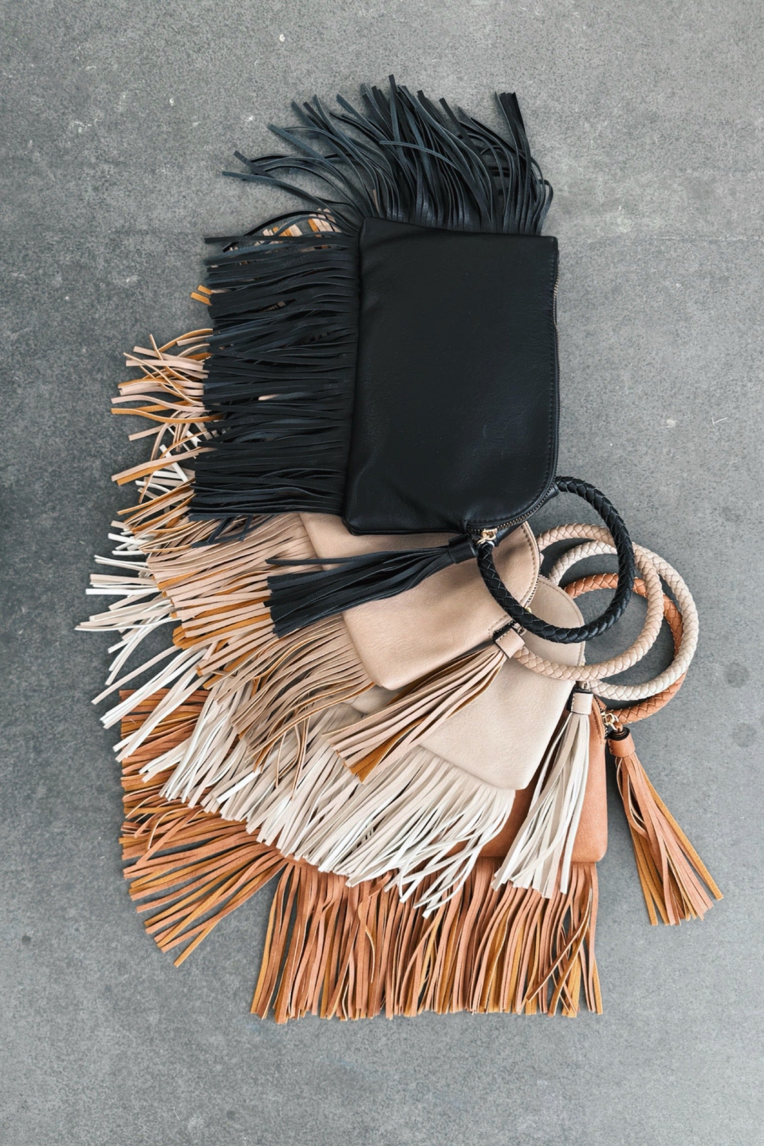 Sunset Stampede Wristlet Clutch