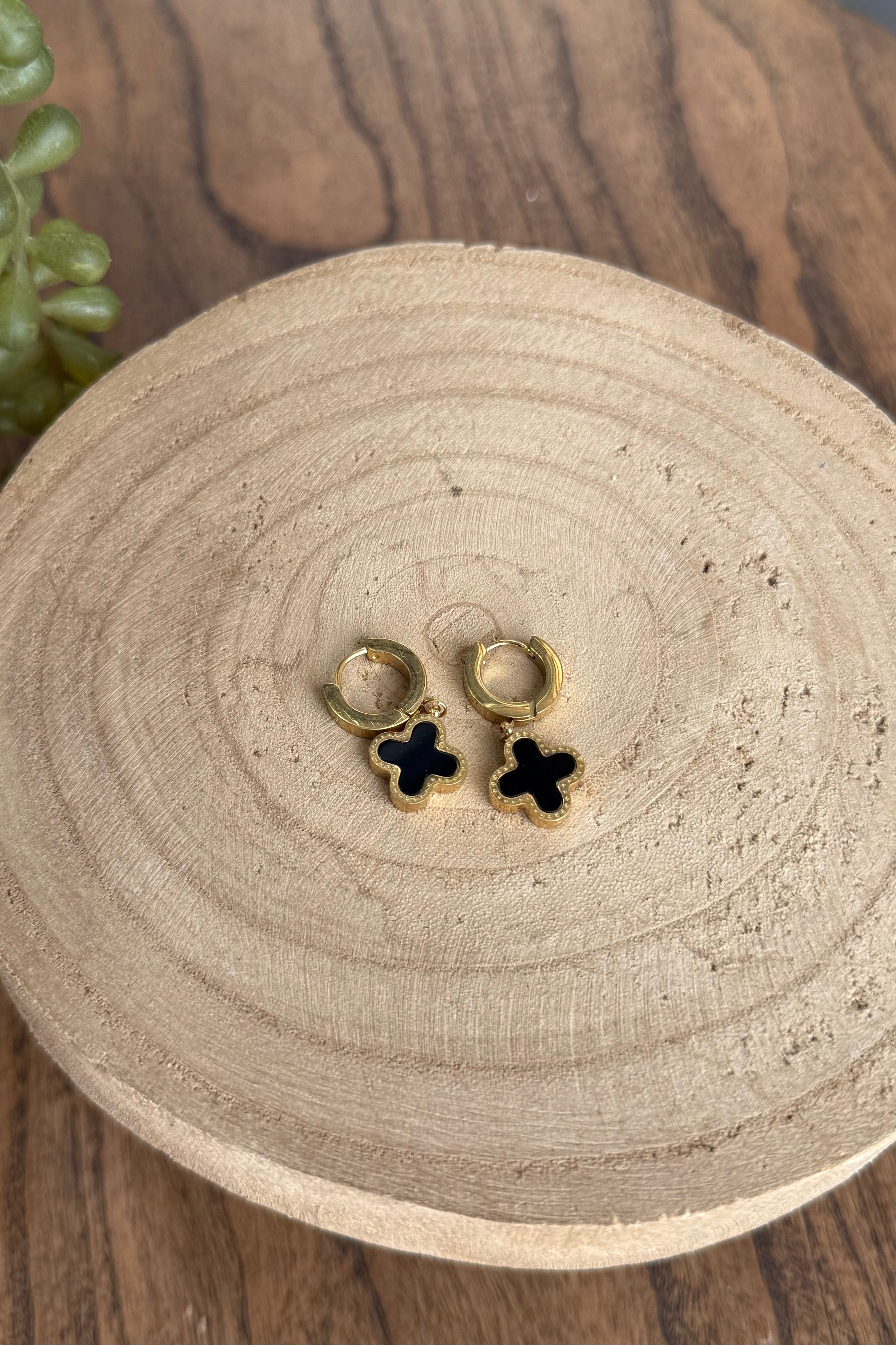 Lucky You Clover Earrings