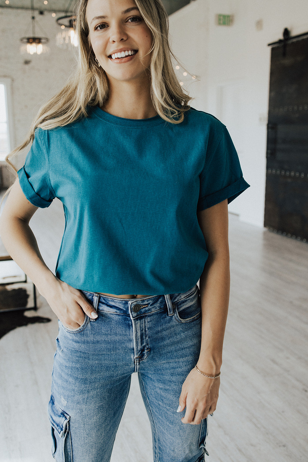 The Spins Baby Tee