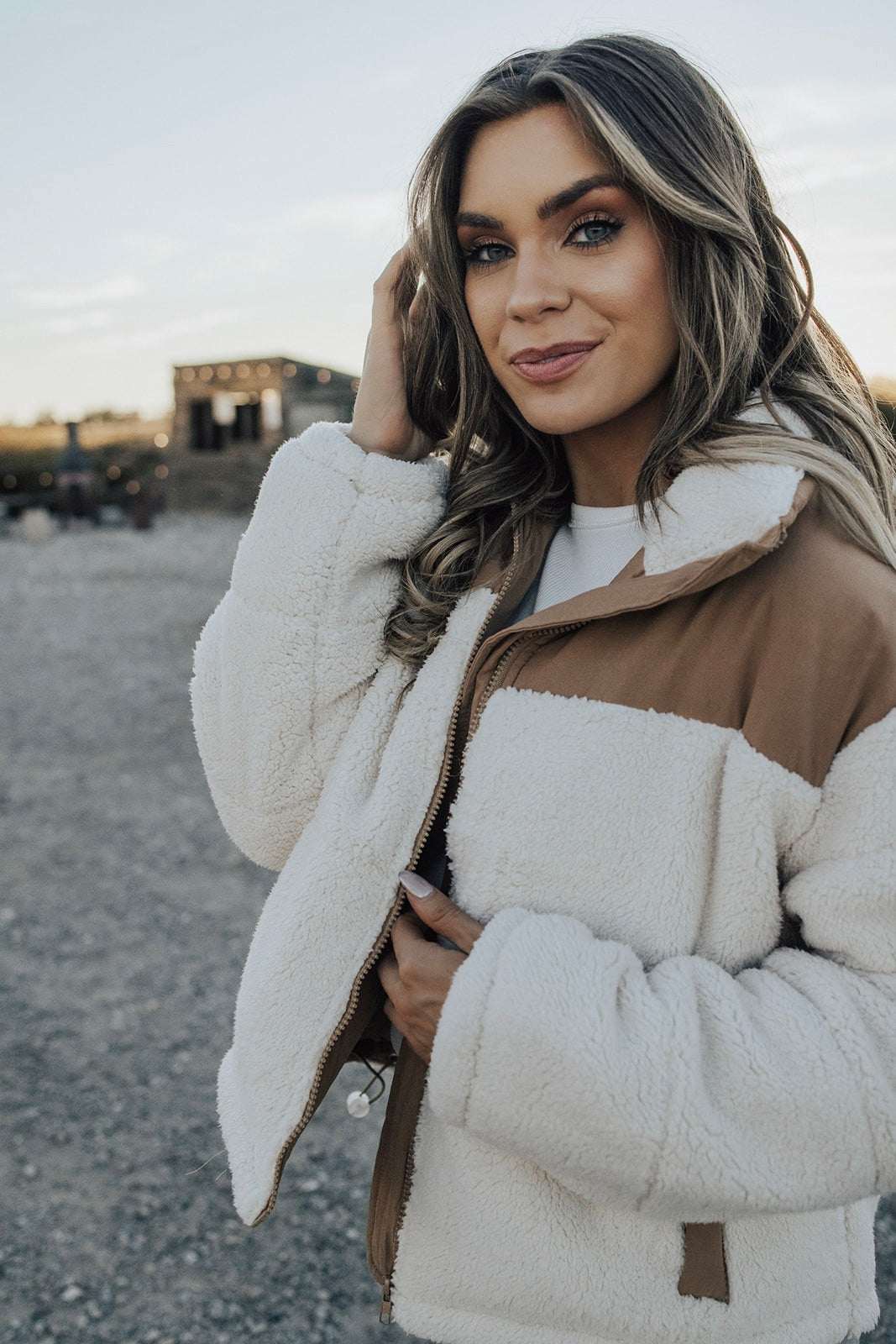 Topanga Sherpa Puffer Jacket - FINAL SALE