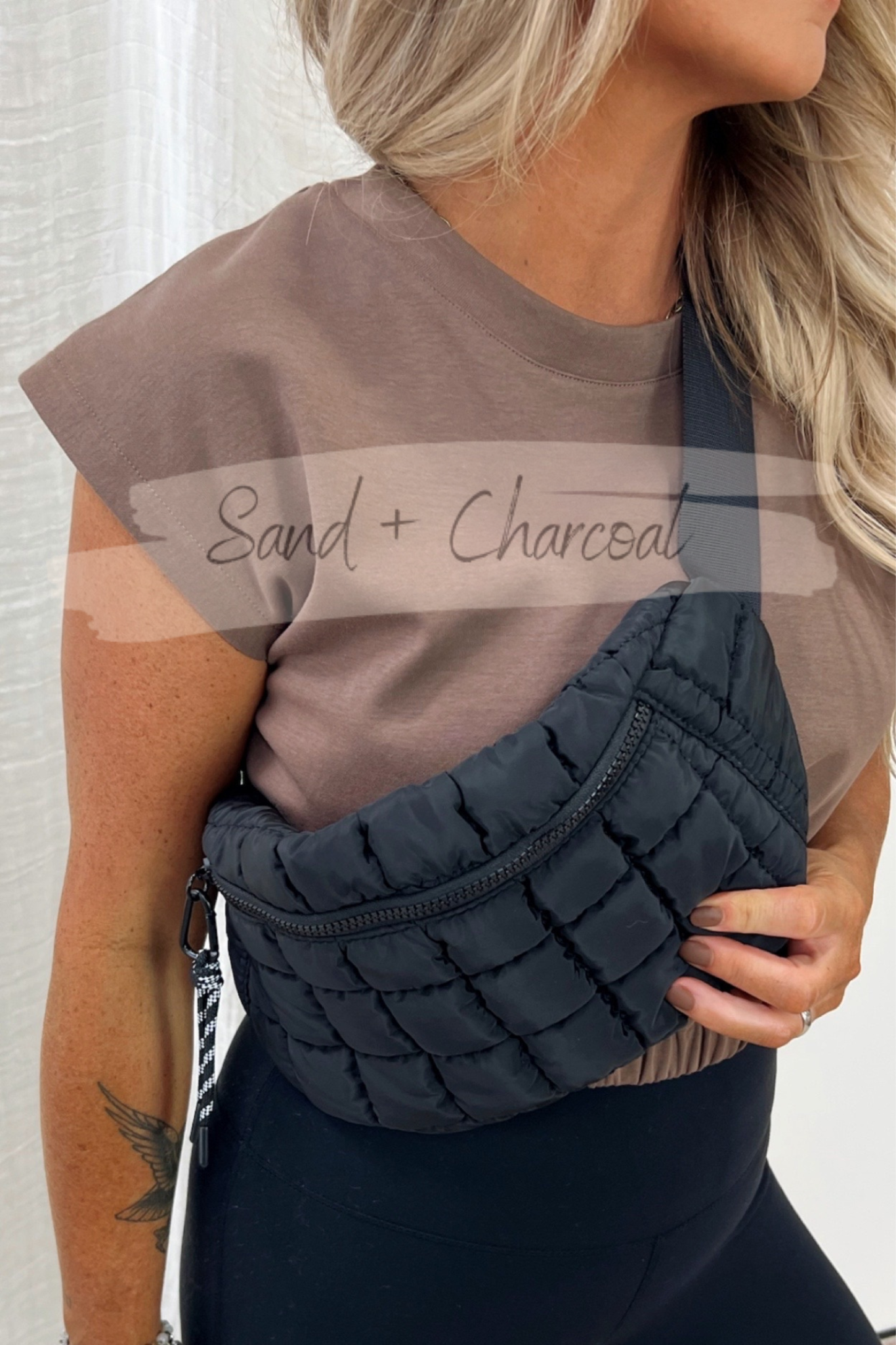 Wrenlee Quilted Sling Bag - FINAL SALE