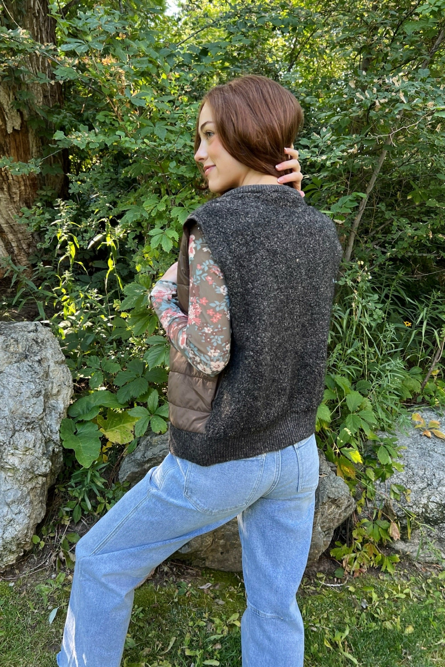 Bonfire Contrast Vest - FINAL SALE
