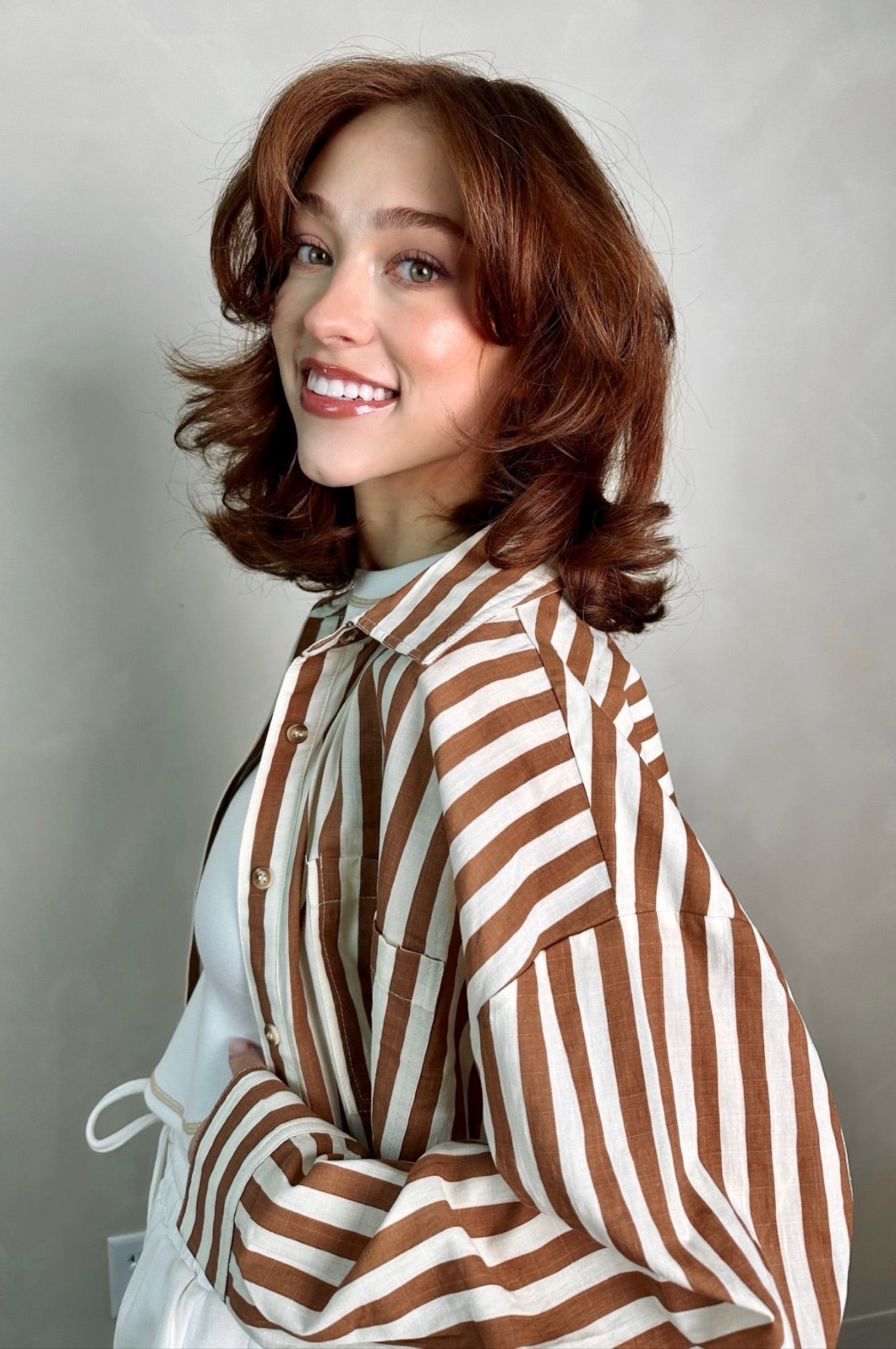 Sandbar Striped Button Up