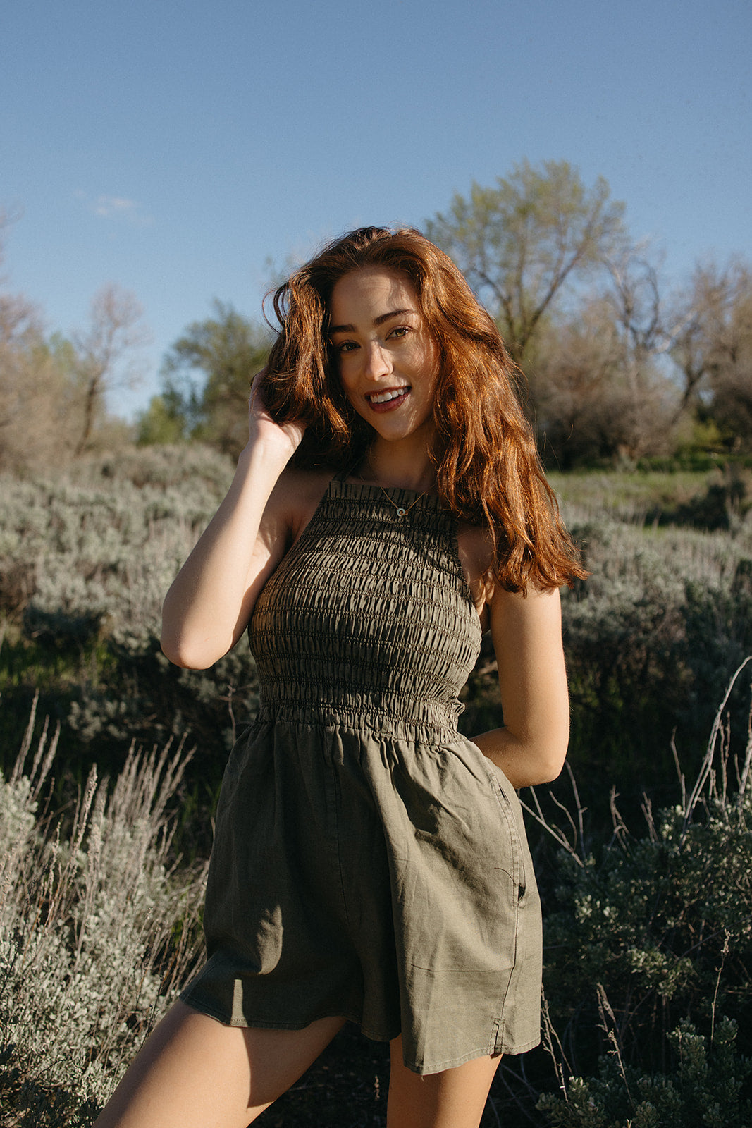 Still Earth Romper