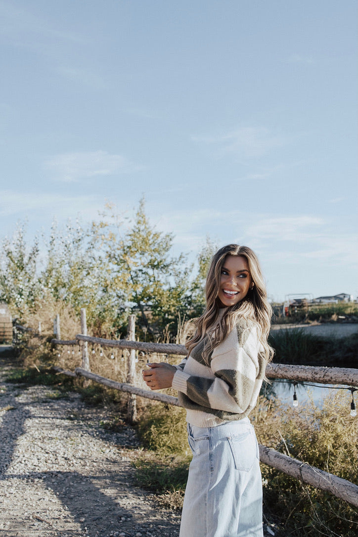 Corbin Striped Sweater - FINAL SALE