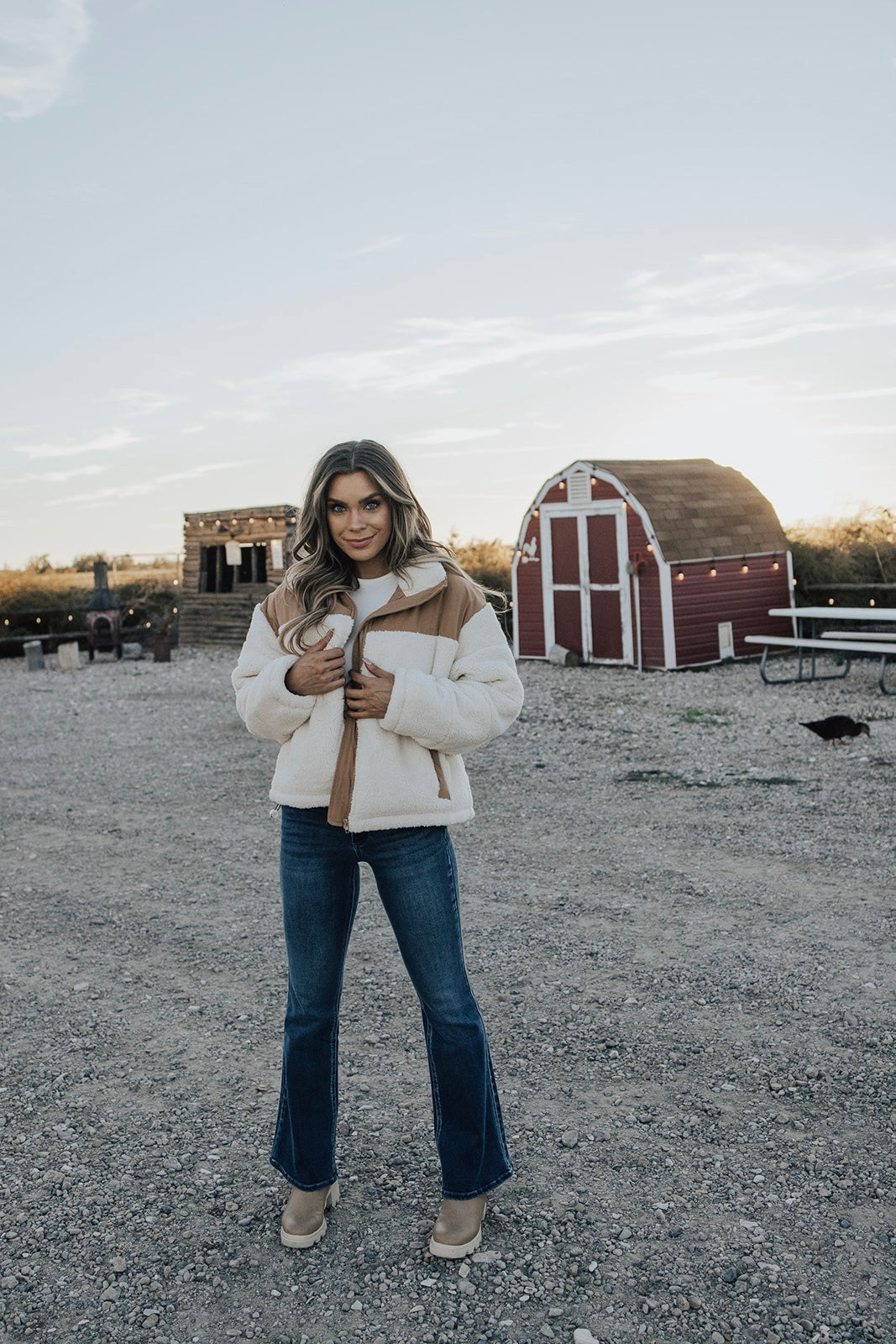 Topanga Sherpa Puffer Jacket