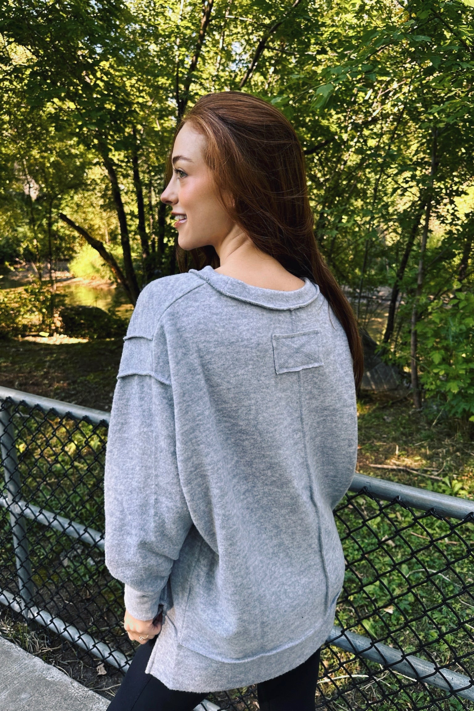Midnight River Oversized Sweater - FINAL SALE
