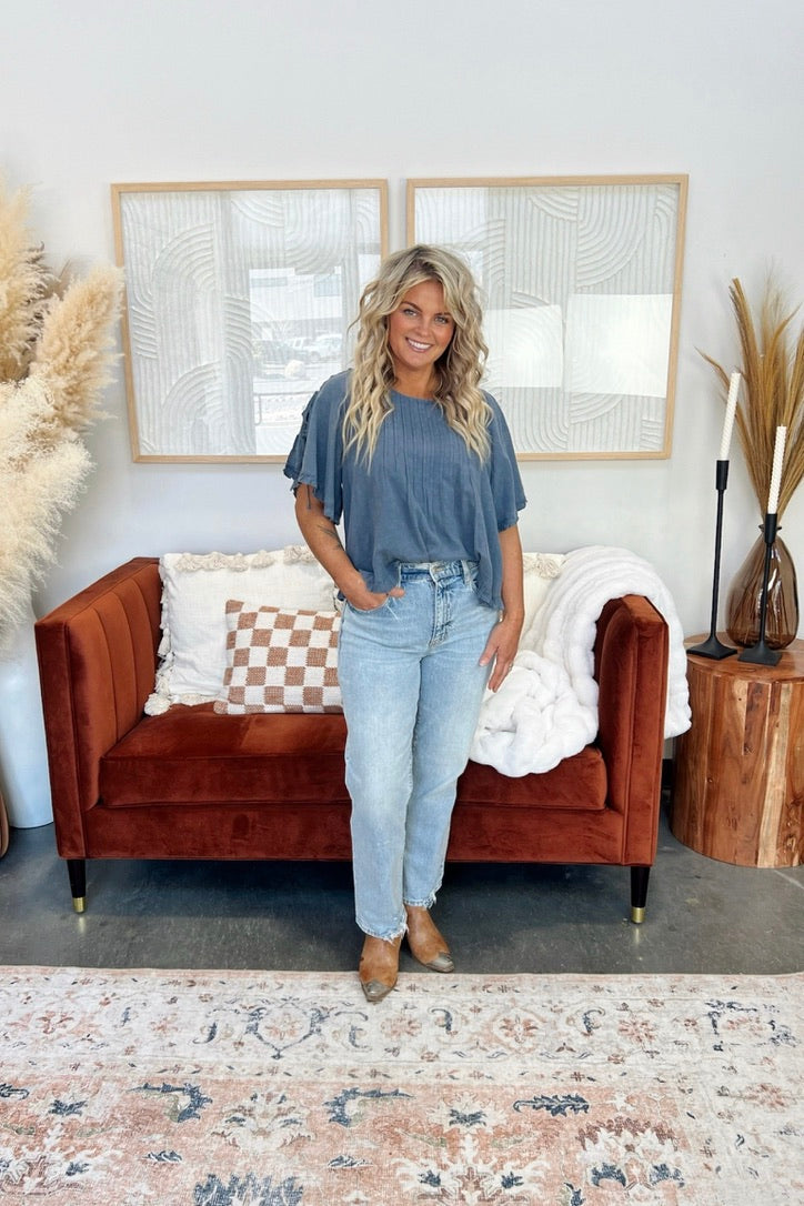 Bronx Ruffle Blouse - FINAL SALE