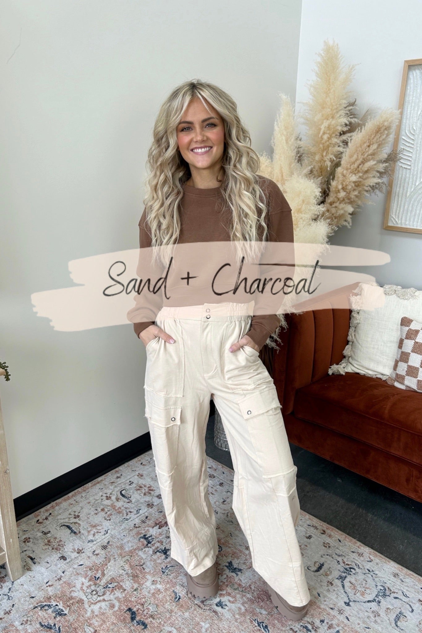 Colter Cropped Fleece Sweatshirt - FINAL SALE