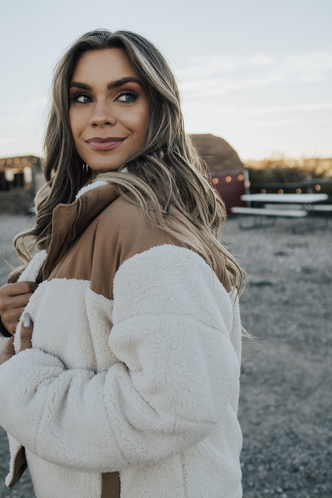 Topanga Sherpa Puffer Jacket - FINAL SALE