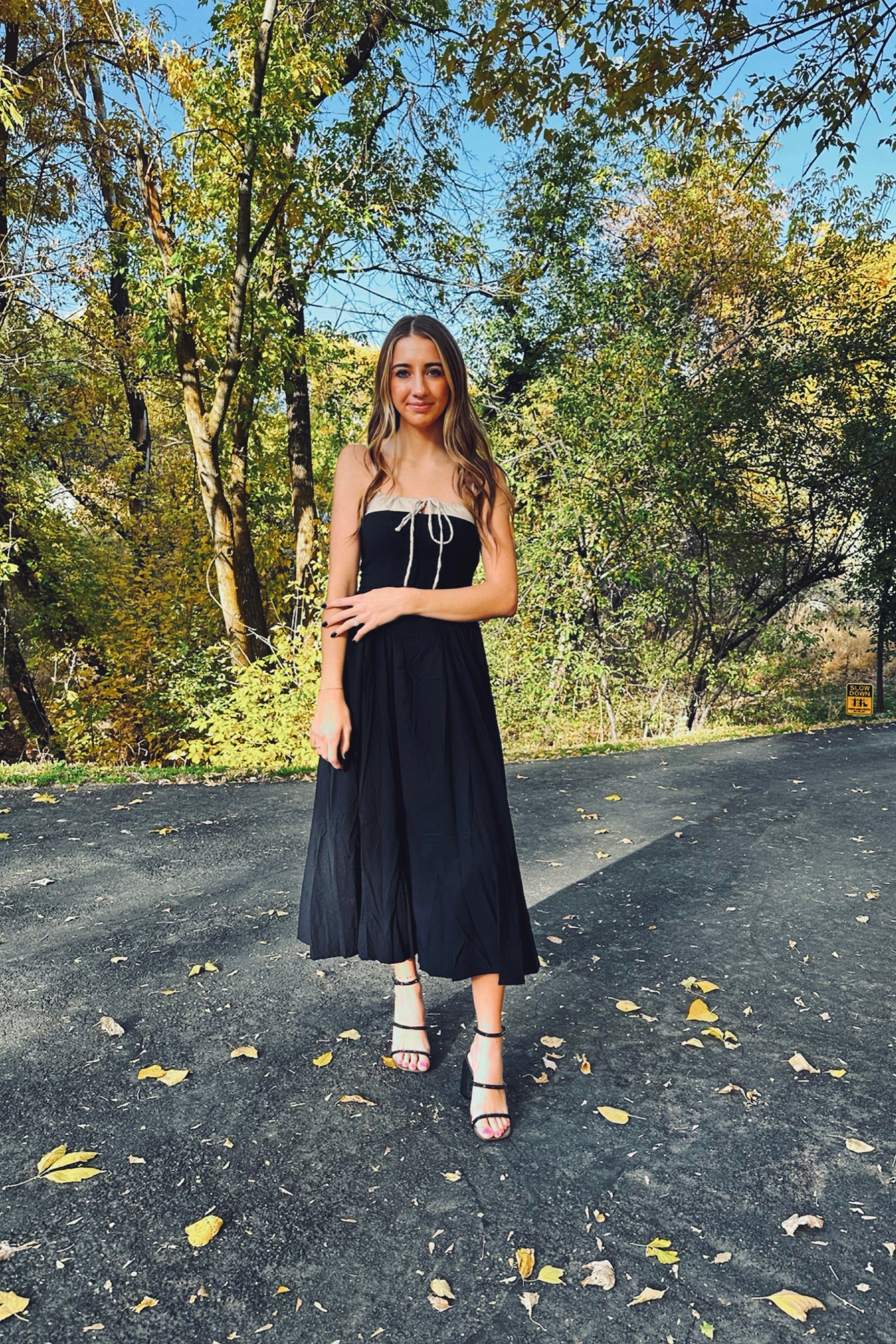 Silent Night Corset Dress