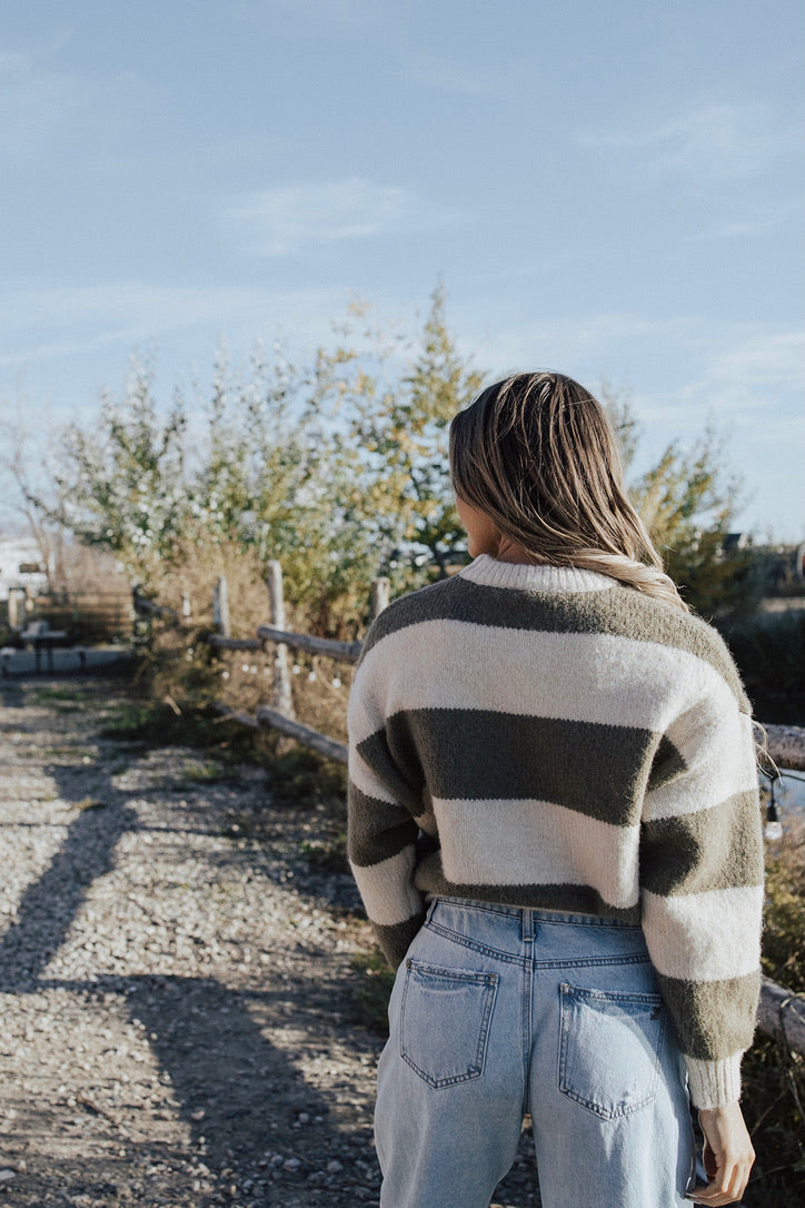 Corbin Striped Sweater - FINAL SALE