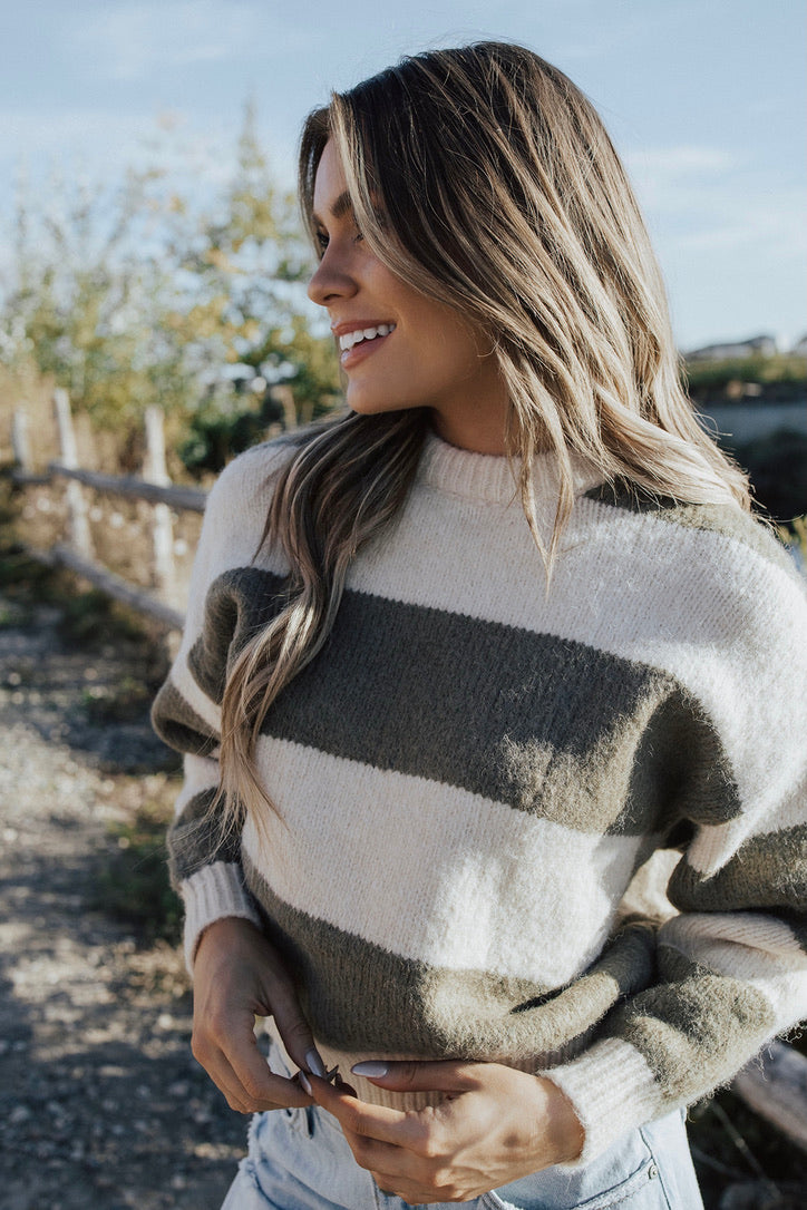 Corbin Striped Sweater - FINAL SALE