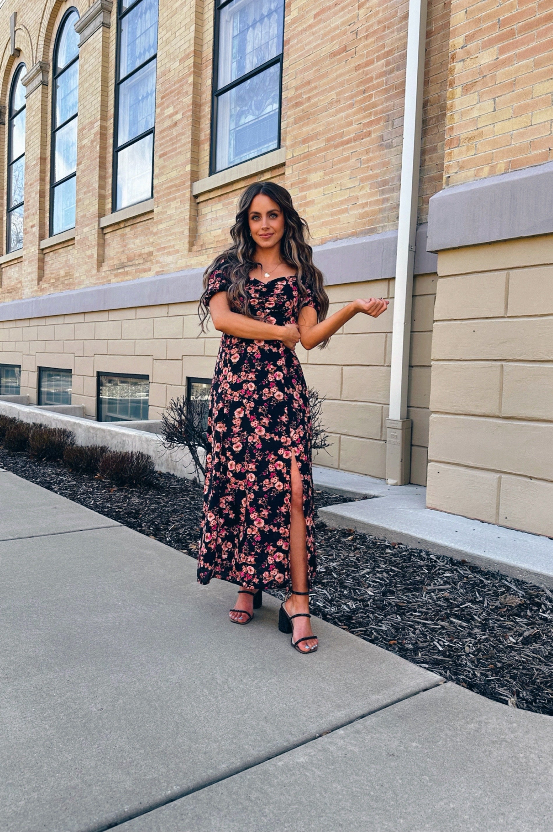 Rosewood Floral Maxi Dress