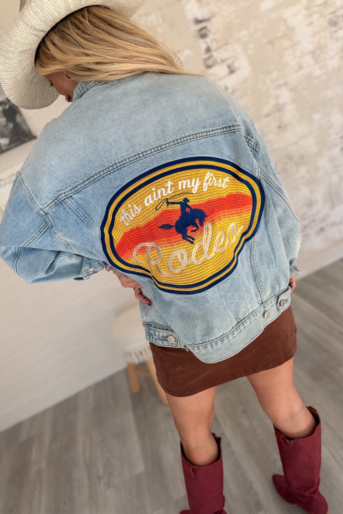 In The Chutes Rodeo Denim Jacket