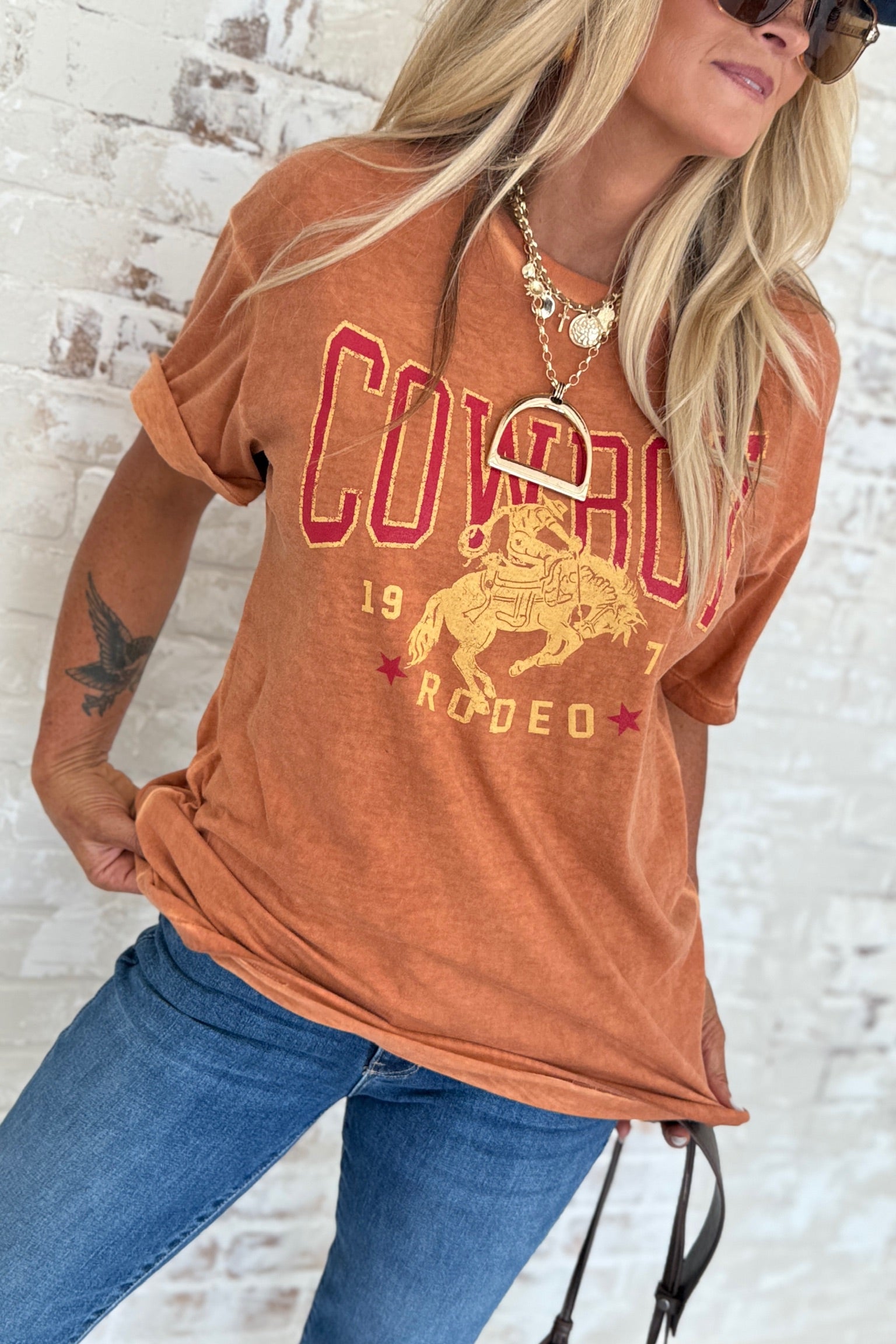 Hold Your Horses Rodeo Graphic Tee
