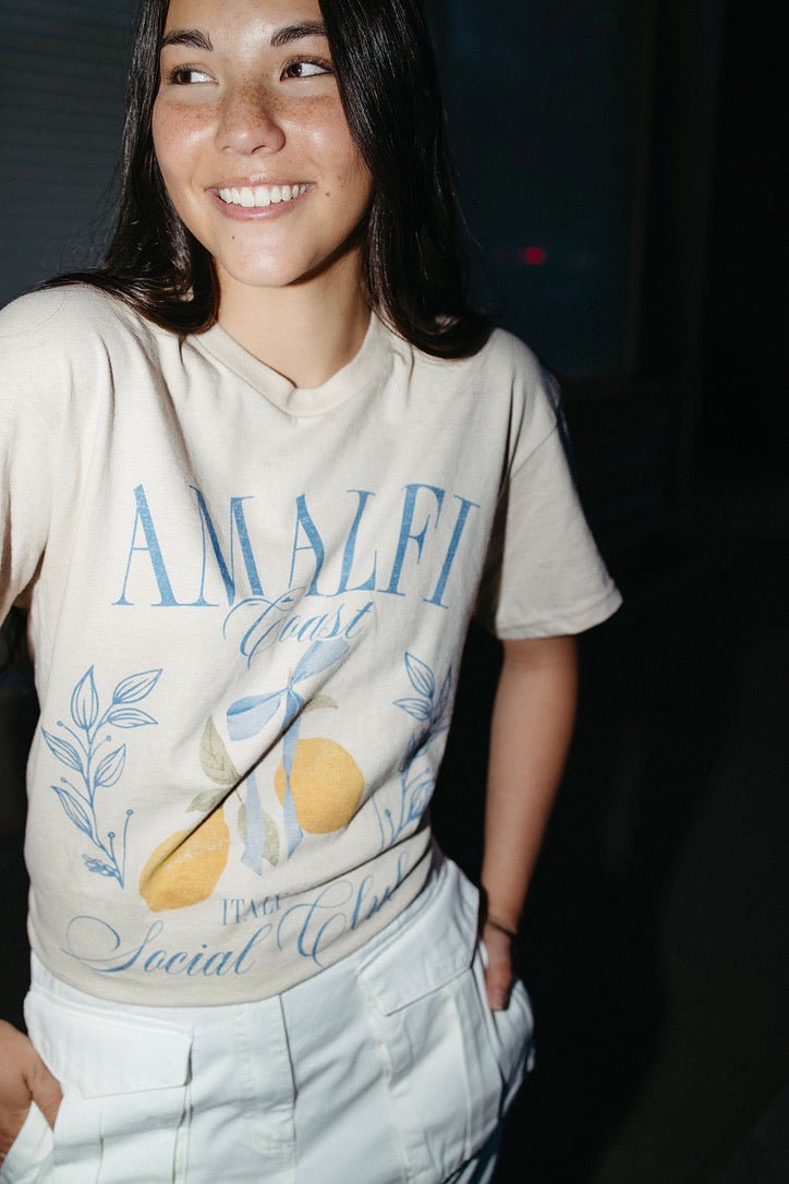Amalfi Coast Graphic Tee - FINAL SALE