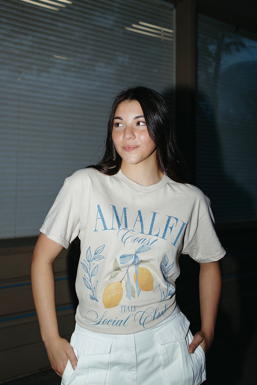 Amalfi Coast Graphic Tee - FINAL SALE