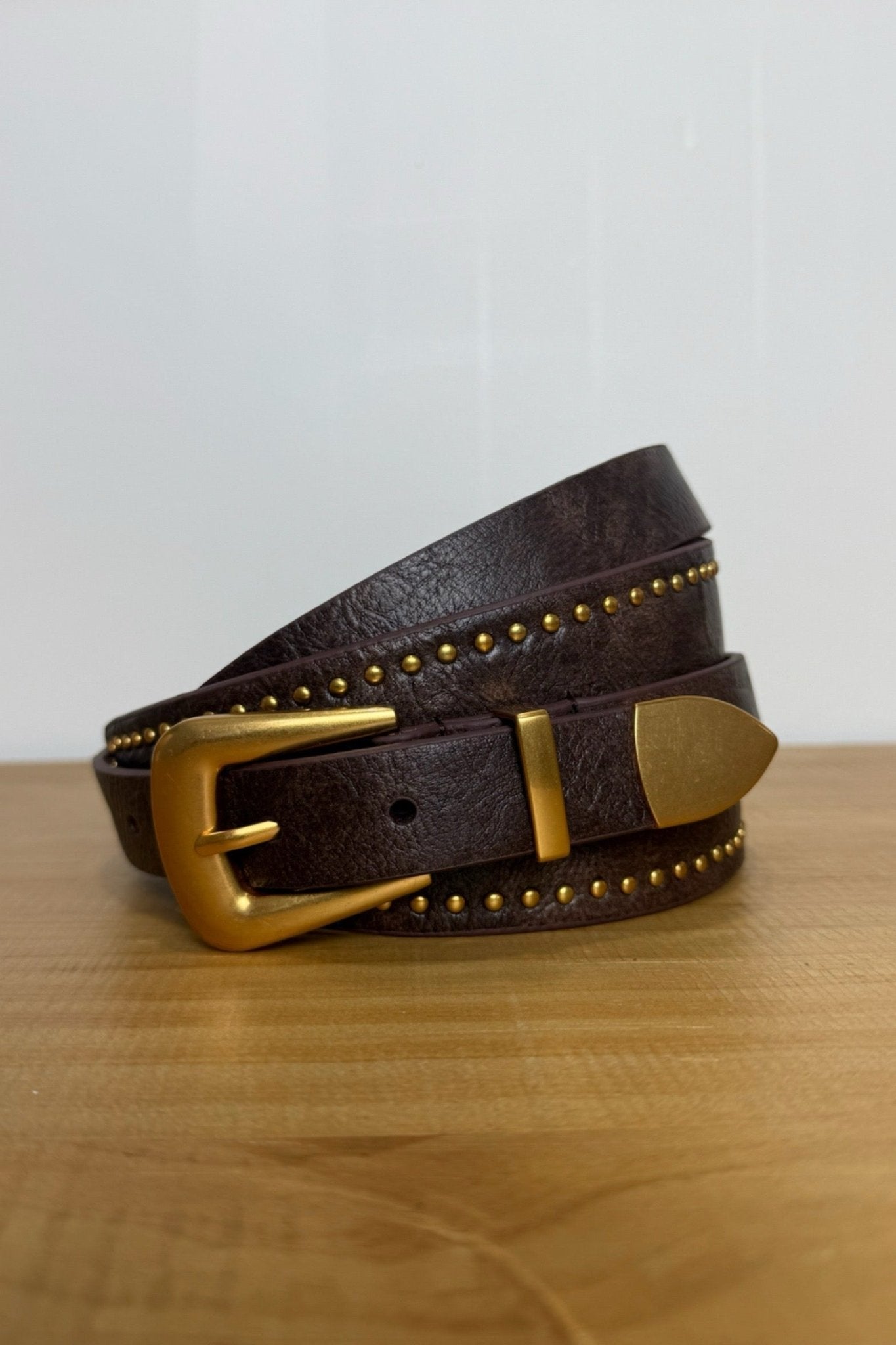 Barrel Aged Studded Belt
