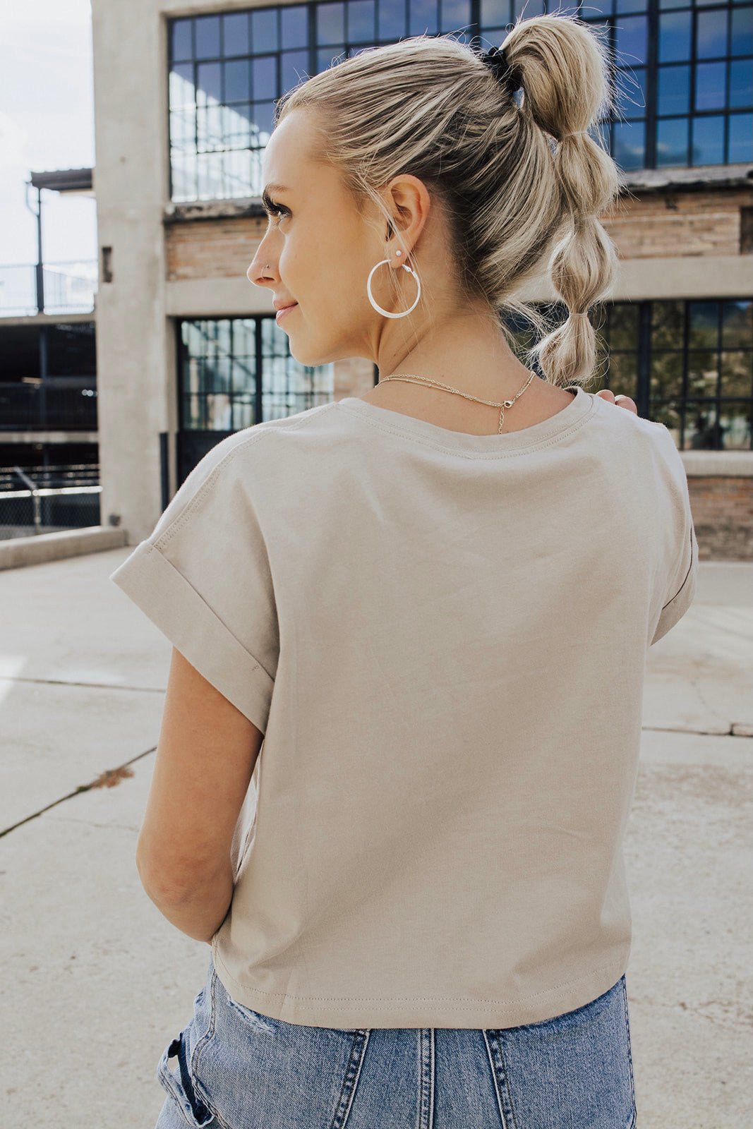 Bradley Cuff Sleeve Top - FINAL SALE