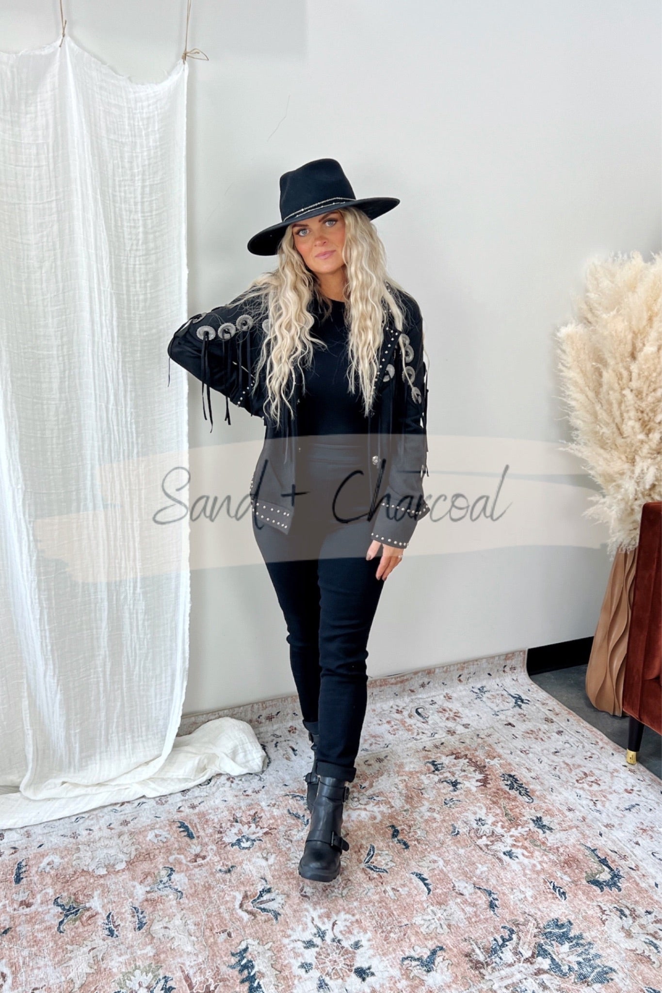 Callie Fringed Western Jacket - FINAL SALE