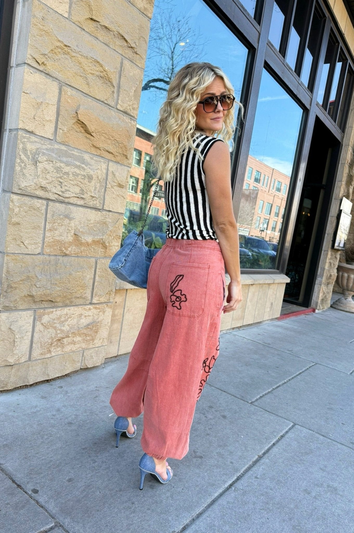 Can't Hide Embroidered Pants