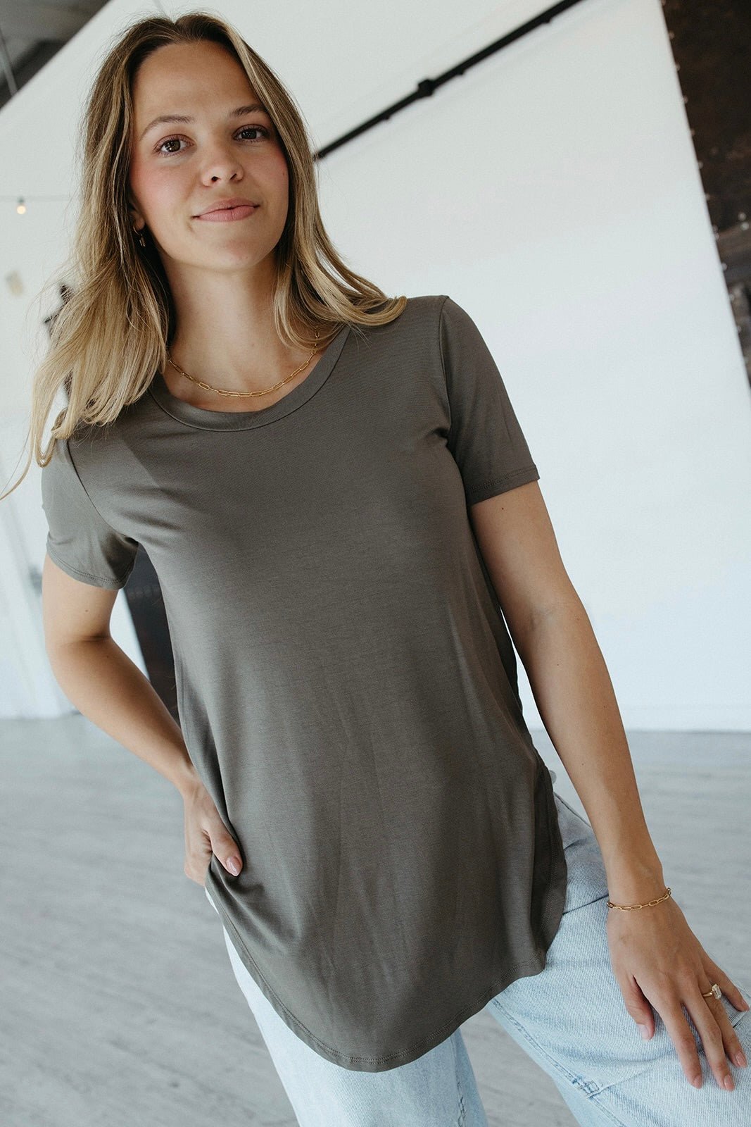 Cloudline Round Neck Tee - FINAL SALE