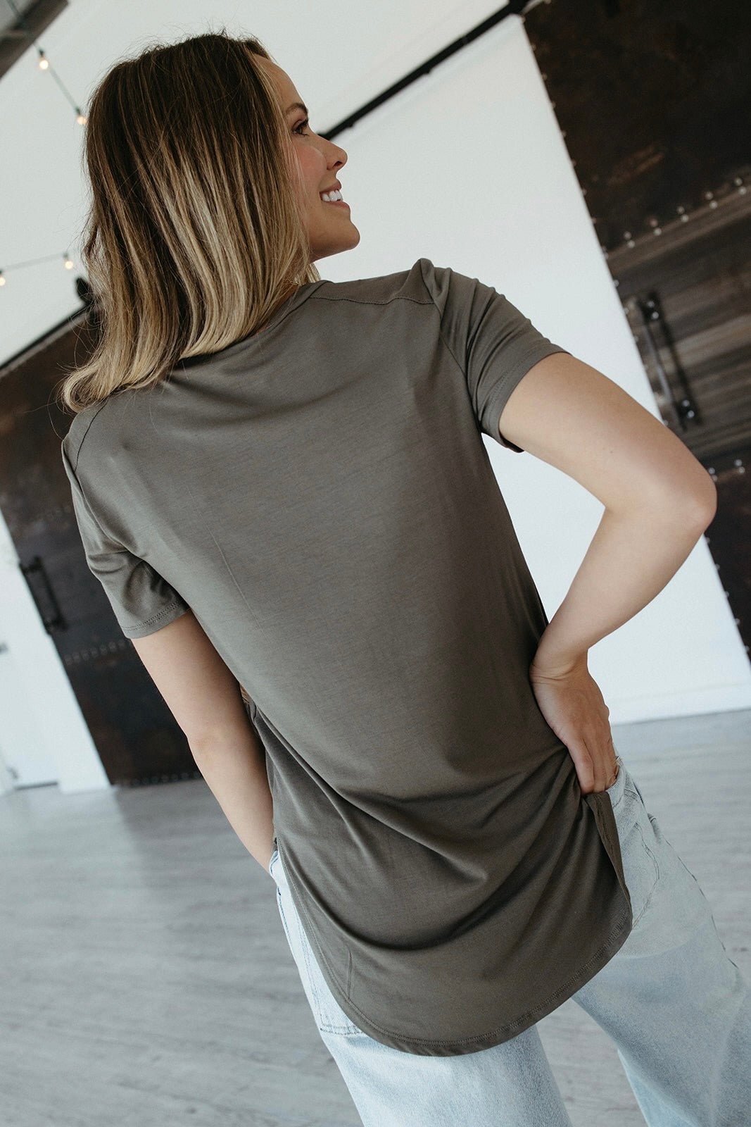 Cloudline Round Neck Tee - FINAL SALE