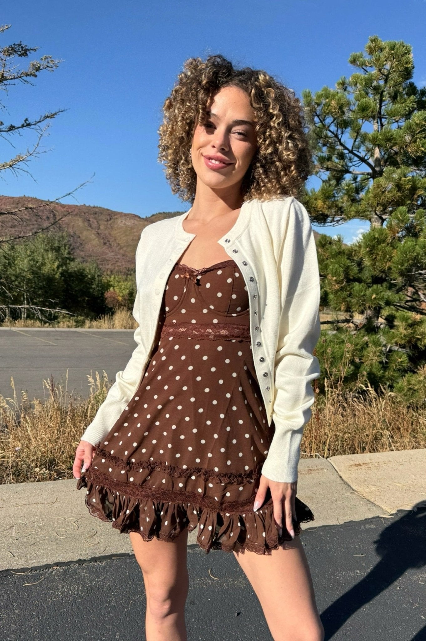 Cocoa Kiss Mini Dress