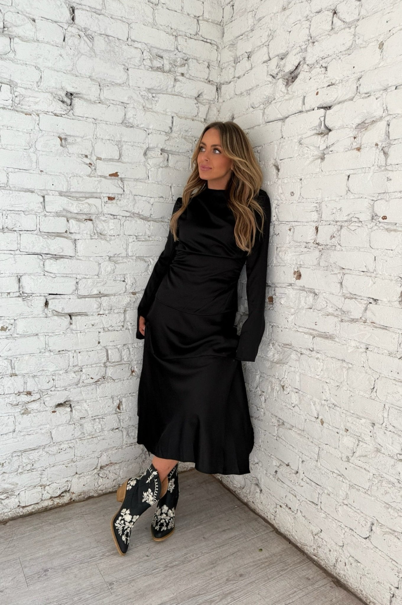 Dark Romance Midi Skirt