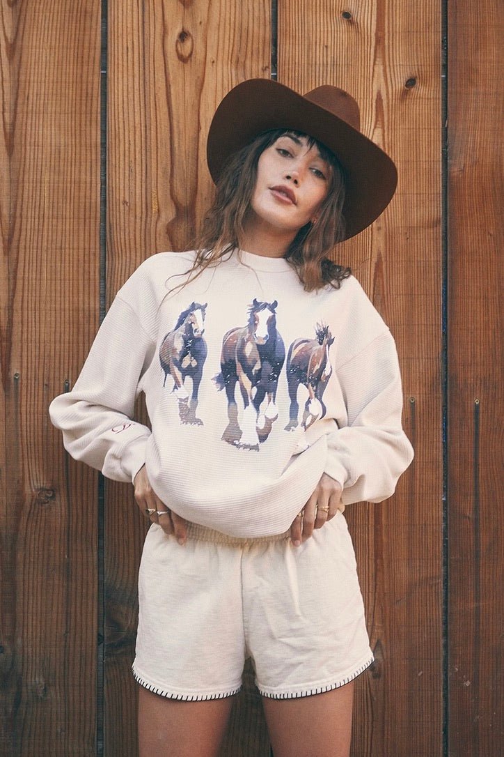 Darlin' Clydesdale Thermal Top