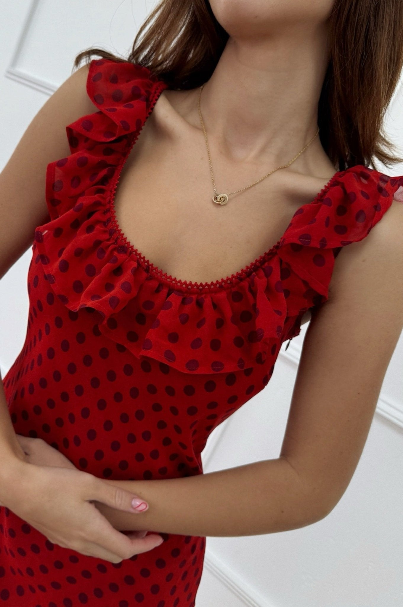 Dot Me Up Maxi Dress