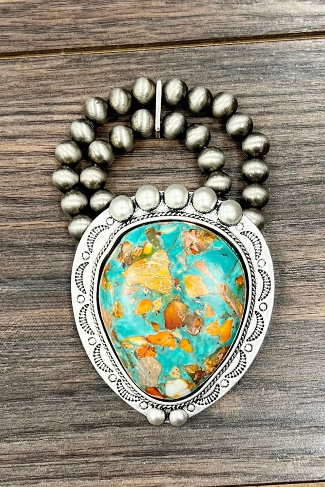 Southbound Double Strand Stretch Bracelet