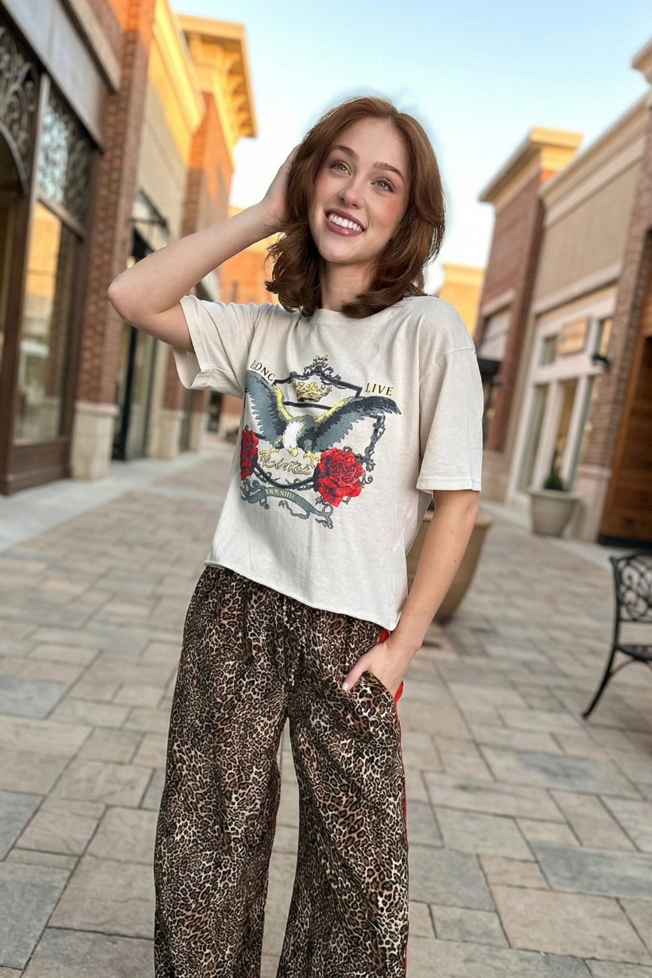 Electric Eagle Graphic Tee