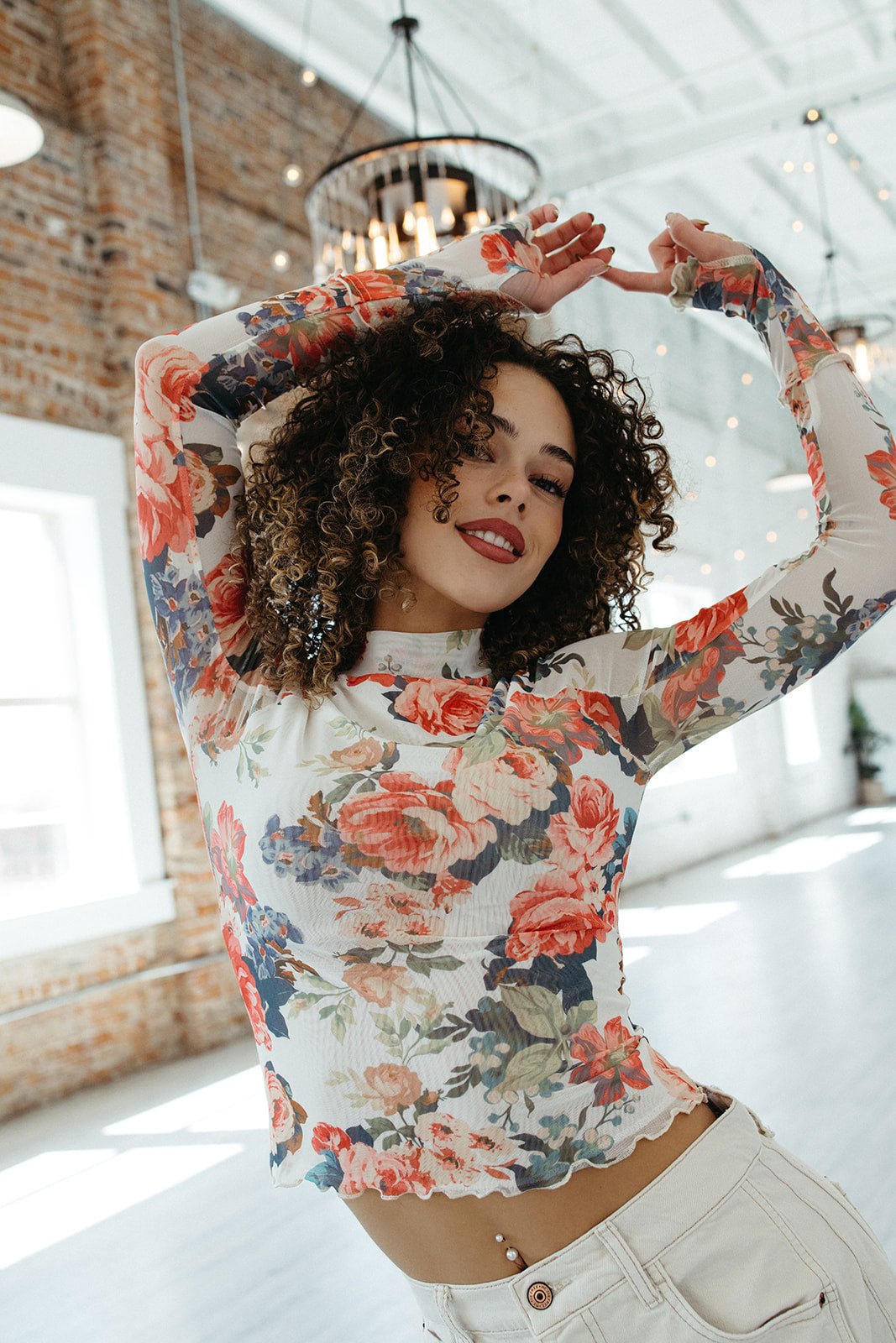 First Crush Mesh Top