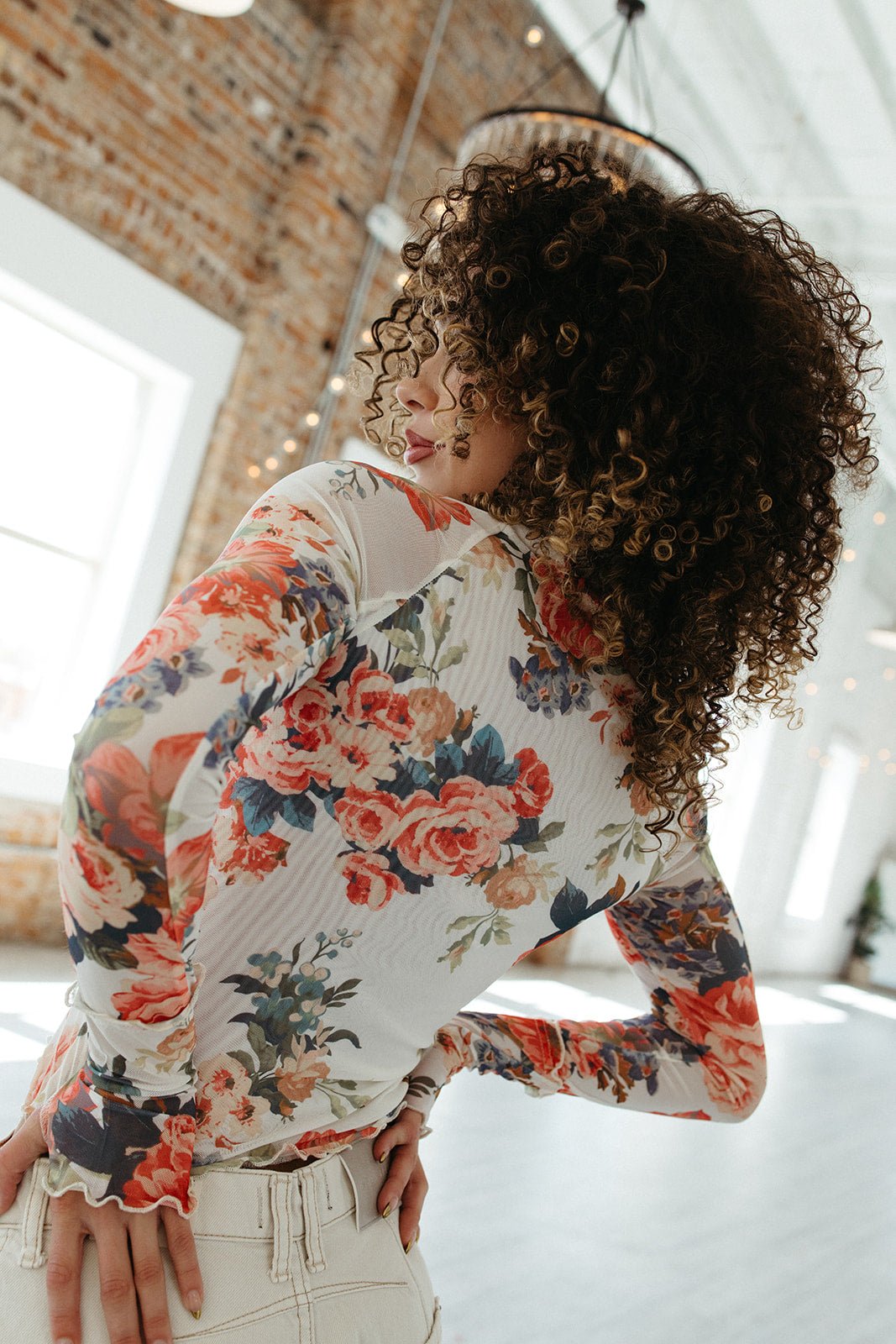 First Crush Mesh Top