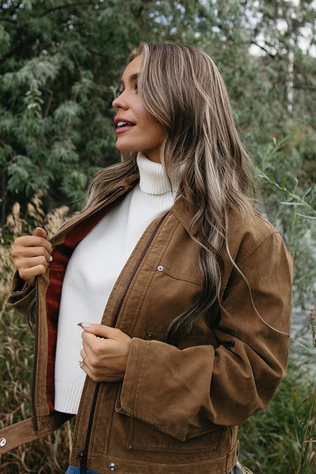 Free People We The Free Blair Vegan Suede Jacket