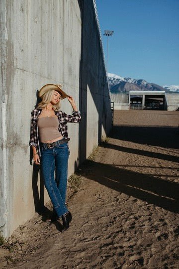 Free People We The Free Risk Taker Mid-Rise Jeans