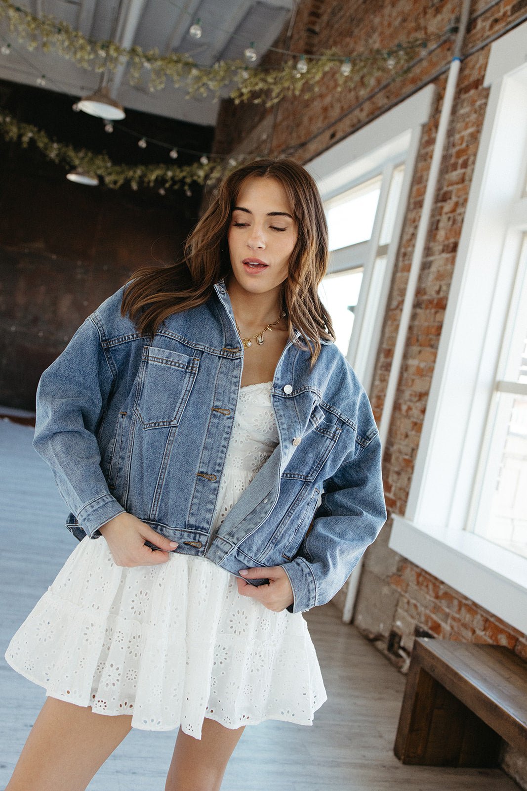 Grunge Mode Denim Jacket - FINAL SALE