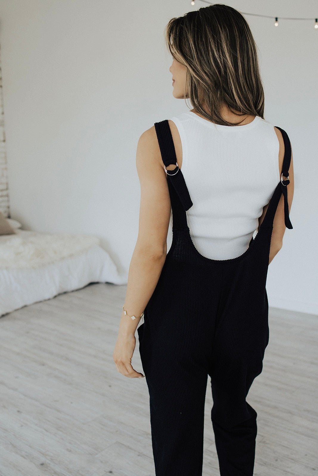 Heat Waves Ribbed Jumpsuit