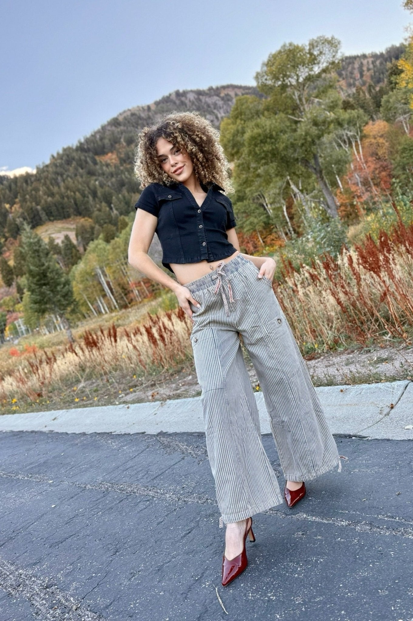 Level Up Striped Pants