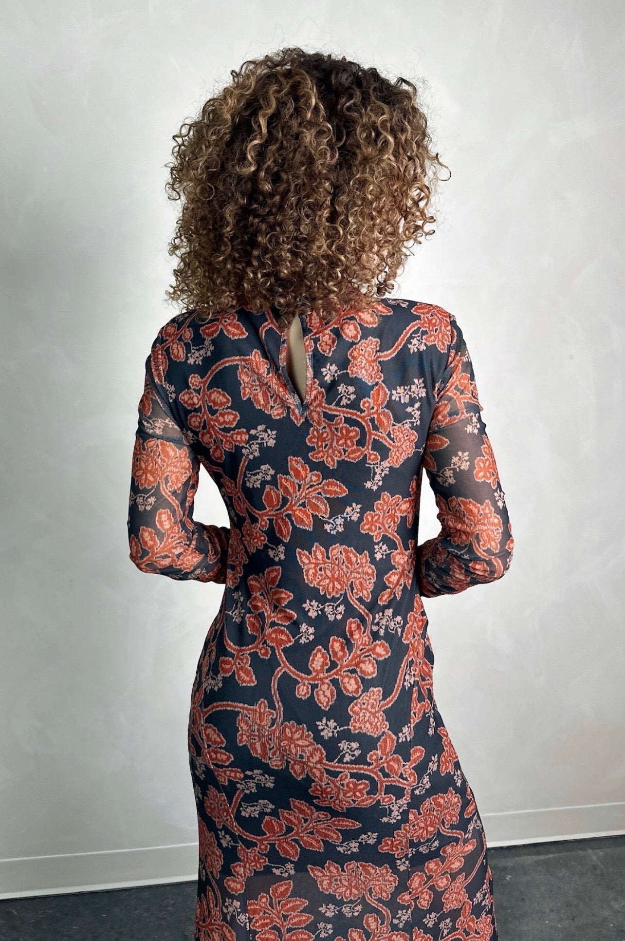 Low Light Floral Maxi Dress