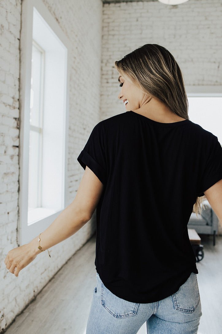 Mission Accomplished Crew Neck Top - FINAL SALE