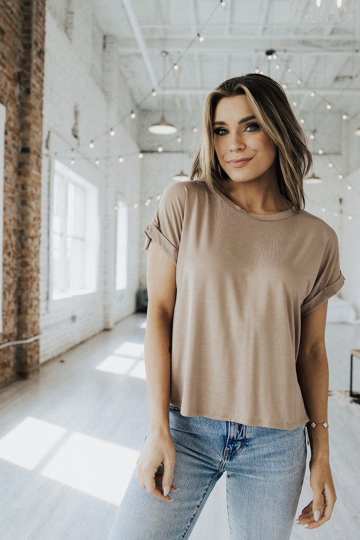 Mission Accomplished Crew Neck Top - FINAL SALE