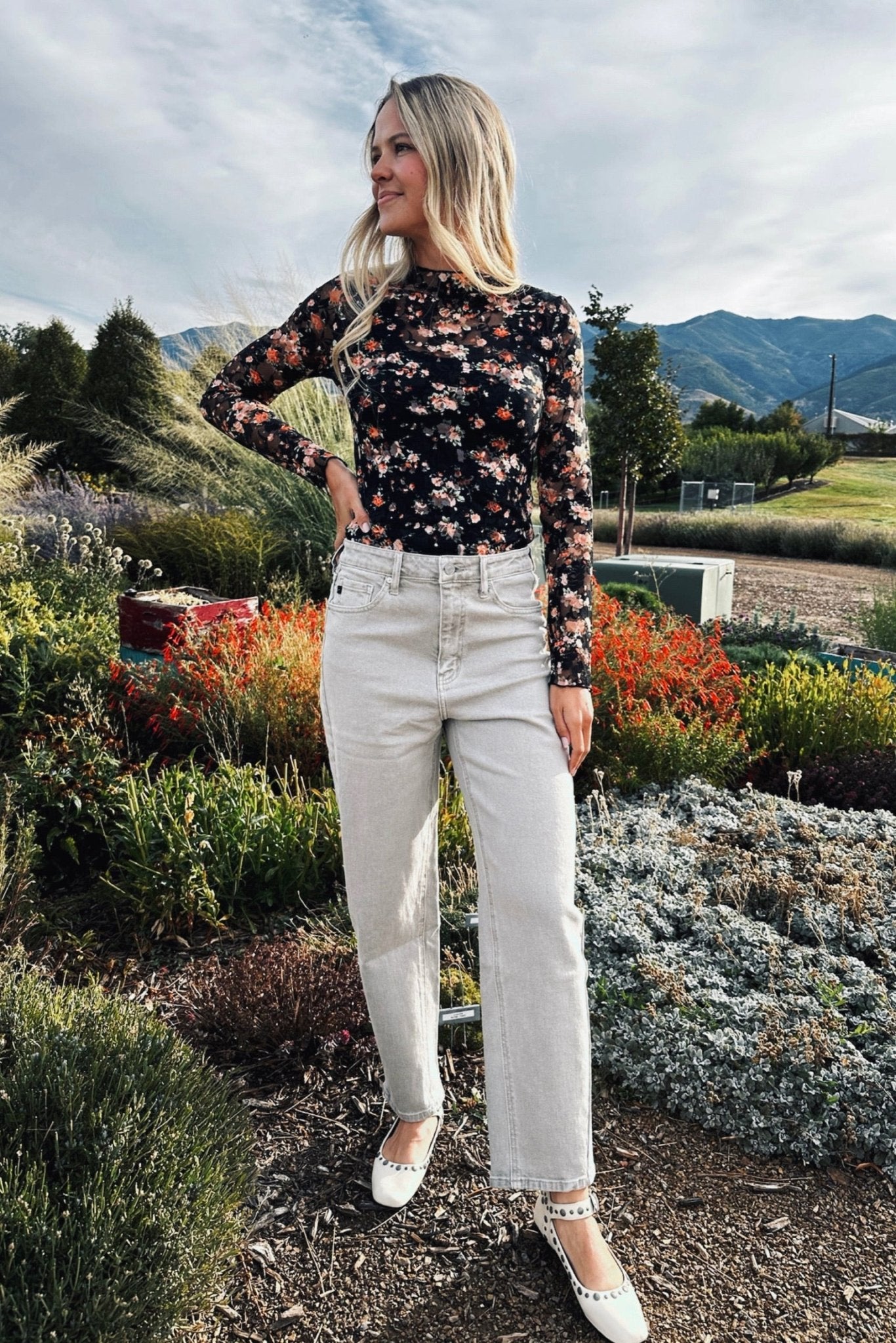 Misty Hues High Rise Jeans - FINAL SALE