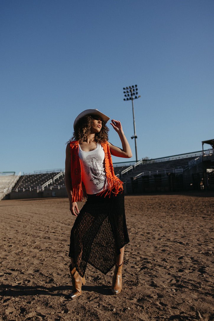 No Saints in this Town Lace Skirt