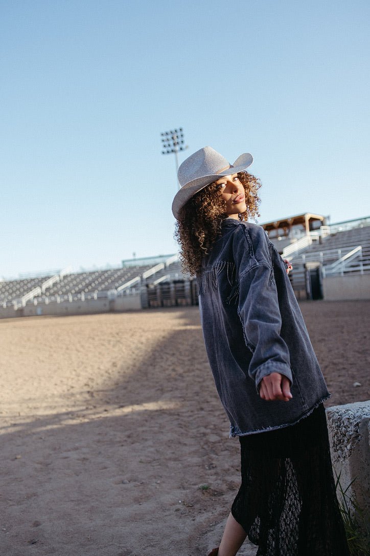 No Saints in this Town Lace Skirt