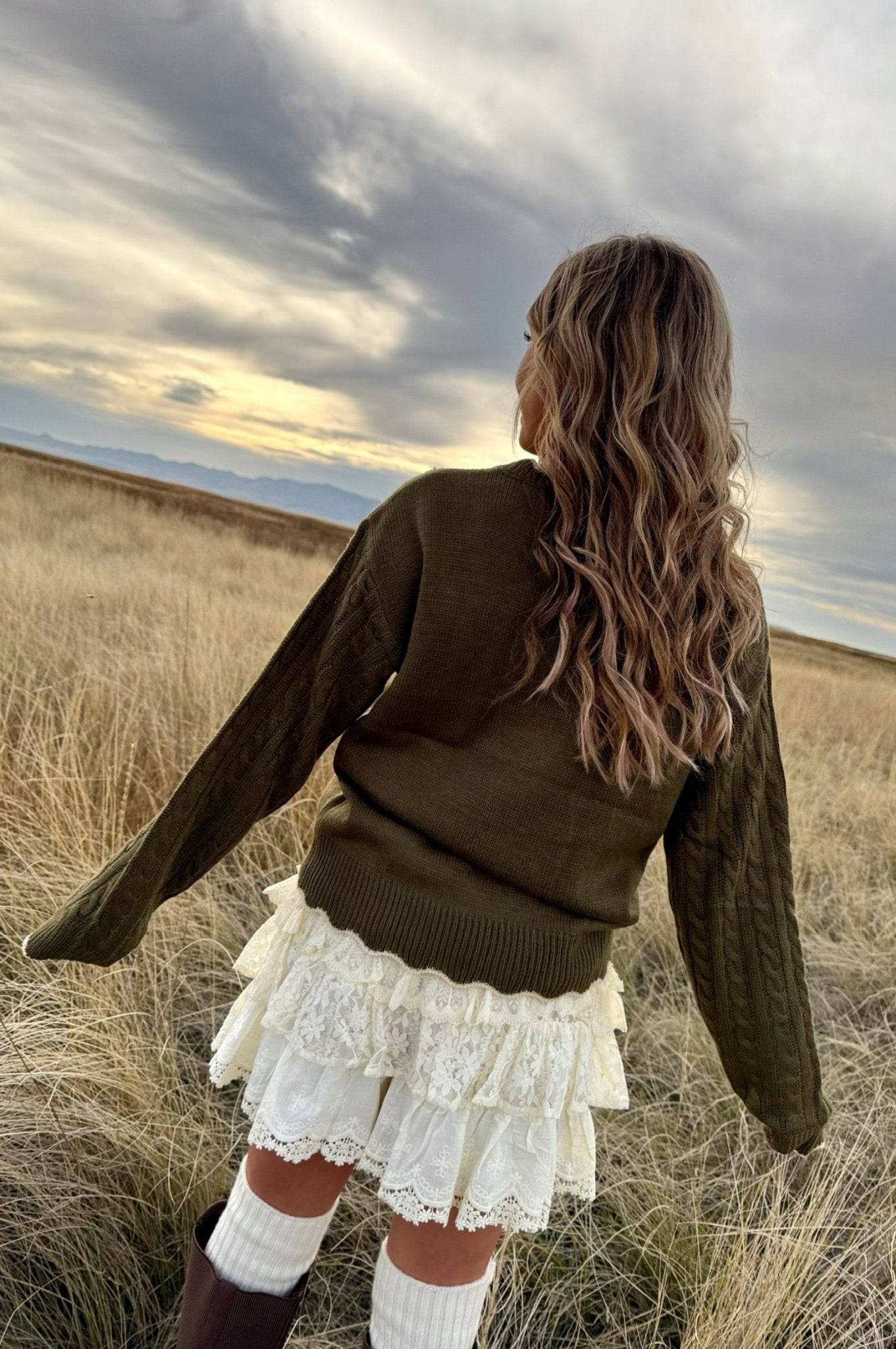 Olive You Lots Sweater